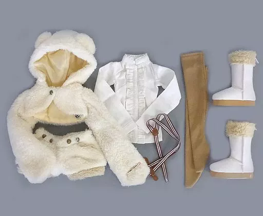 放課後秋葉原ガールズナツキの白くまさんドレスセット 駿河屋 -<中古>DD用 ナツキの白くまさんドレスセット 「放課後秋葉原