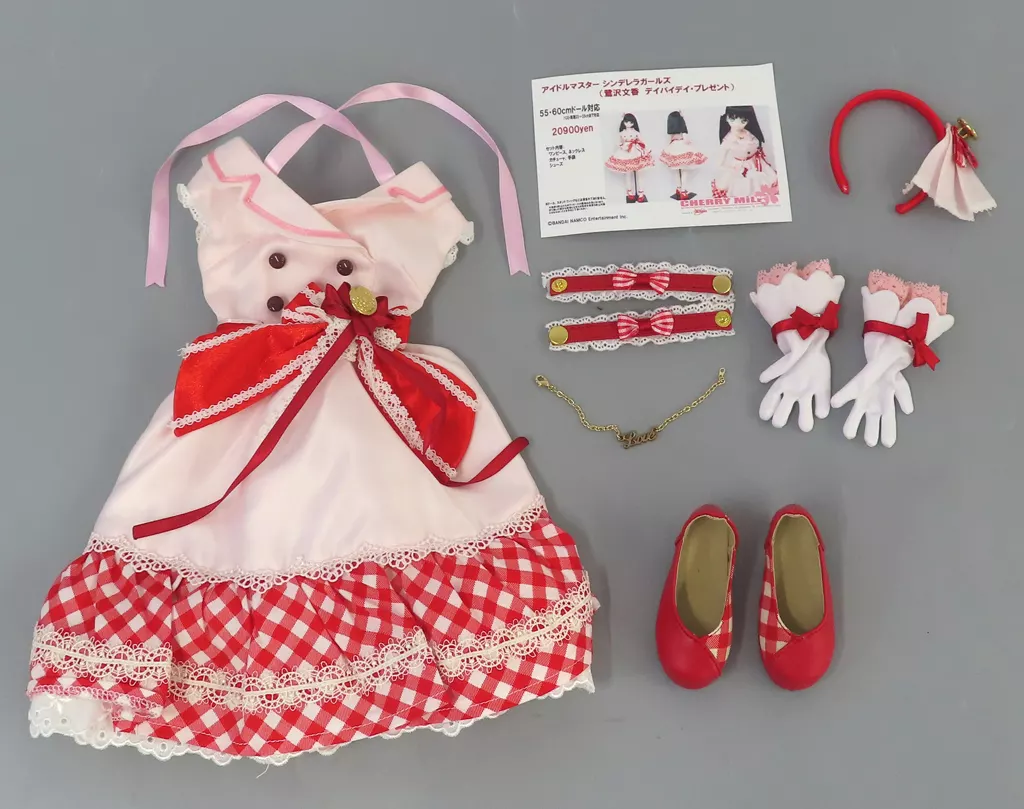 55・60cm用 鷺沢文香(デイバイデイ・プレゼント)衣装セット 「アイドルマスター シンデレラガールズ」 ワンダーフェスティバル2019夏限定