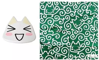 【未使用品】希少 どこでもいっしょ トロの顔型お重箱 弁当箱 風呂敷付き 駿河屋 -<中古>トロ(大喜び) 顔型お重箱 「どこでもいっしょ」（その他）