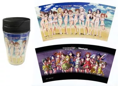 [単品]集合(水着/ステージ衣装) タンブラー 「ロッテリア×Newtype×劇場版アイドルマスター アイドルマスターハッピーバッグ」