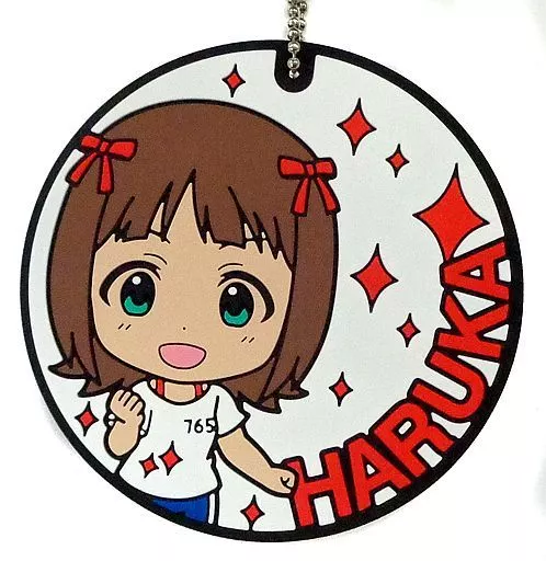 [単品] 天海春香 ボールチェーン付ラバーコースター 「一番カフェ×アイドルマスター ～10th anniversary special summer!～」