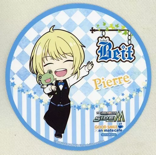 ピエール コースター 「アイドルマスター SideM×GOOD SMILE×animatecafe」 メニュー注文特典