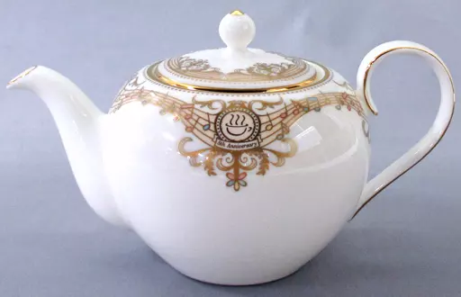 ロゴ ノリタケティーポット 「けいおん!×ノリタケ食器」 アニまるっ!限定