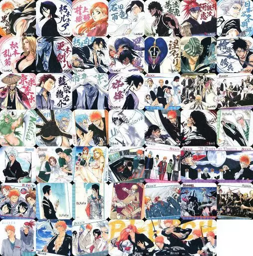 全45種セット+BOX購入特典 「BLEACH -ブリーチ- アートコースター」 ジャンプフェスタ2017グッズ