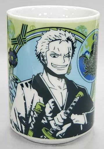 マグカップ・湯のみ(キャラクター)　ゾロ＆サンジ 和風湯のみ 「東京ワンピースタワー」 トンガリストア限定