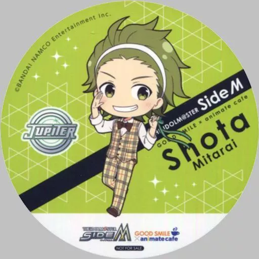 御手洗翔太 コースター 「アイドルマスター SideM×GOOD SMILE×animatecafe」 メニュー注文特典