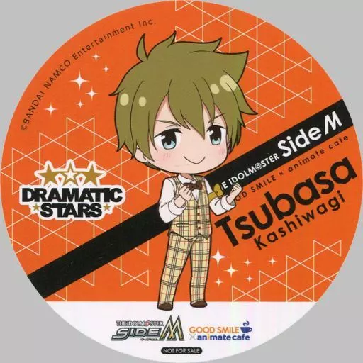 柏木翼 コースター 「アイドルマスター SideM×GOOD SMILE×animatecafe」 メニュー注文特典