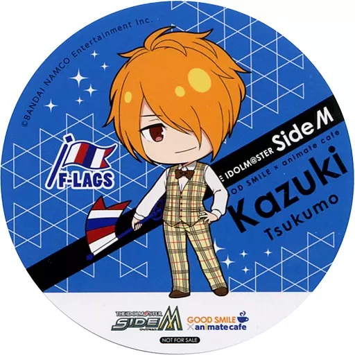 九十九一希 コースター 「アイドルマスター SideM×GOOD SMILE×animatecafe」 メニュー注文特典