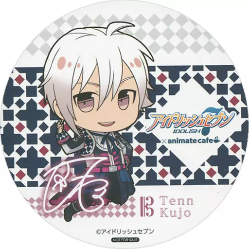 新品★アイナナ★TRIGGER【九条天】アニカフェ★サイン入コースター 駿河屋 -<中古>九条天 サイン入りコースター 「アイドリッシュセブン