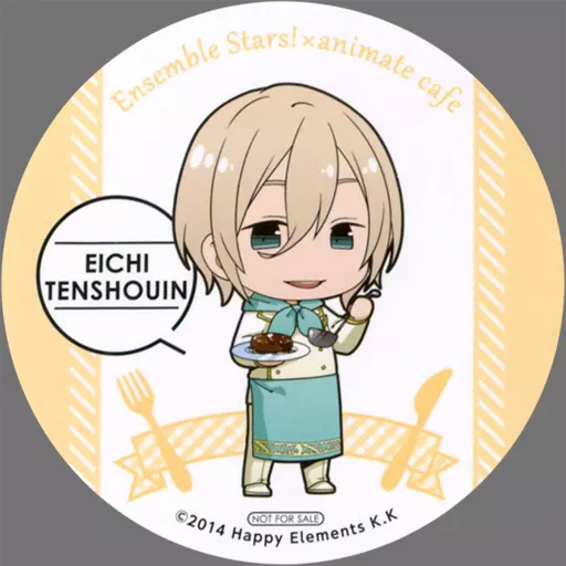 新品★あんスタ★fine【天祥院英智】アニカフェ★特典★コースター★夢ノ咲コック 駿河屋 -<中古>天祥院英智(夢ノ咲コックver.) コースター 「あんさん