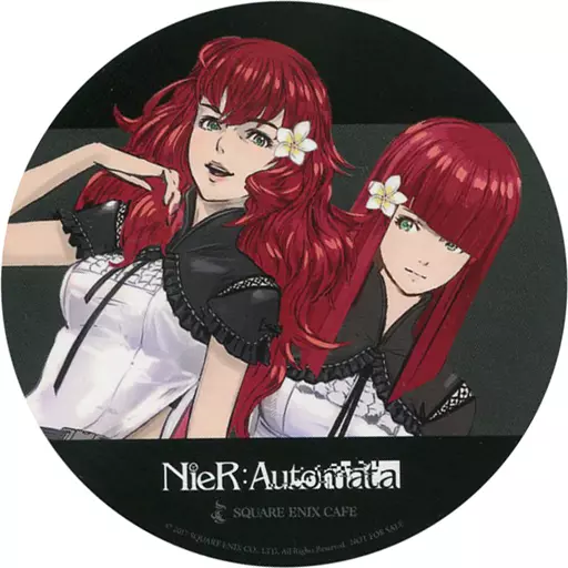 【美品】ニーアオートマタ コラボカフェ コースター 第1弾 2025 NieR シリーズ スクエニカフェ コラボカフェ 限定 特典