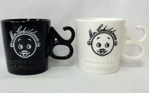 マグカップ・湯のみ(男性)　Mr.Children F＆M特製マグカップ(2個セット) 「オフィシャルファンクラブ FATHER＆MOTHER」 20年継続特典