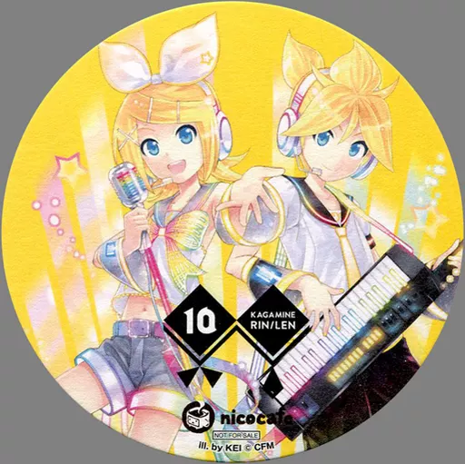 10周年】鏡音リン・レン10th Anniversary×nicocafe グッズ