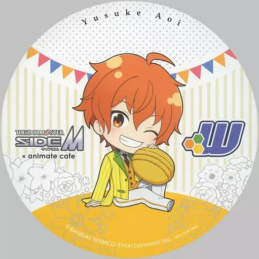 蒼井悠介 コースター 「アイドルマスター SideM×animatecafe」 メニュー注文特典