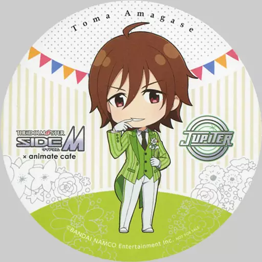天ヶ瀬冬馬 コースター 「アイドルマスター SideM×animatecafe」 メニュー注文特典