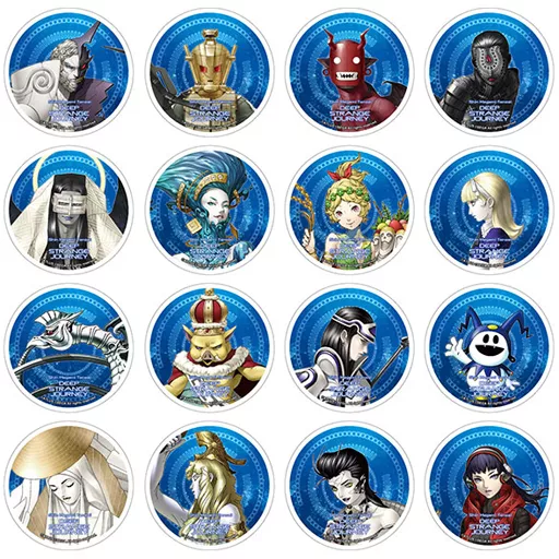 真・女神転生 DSJ 仲魔アクリルコースター ９種　未使用　ペルソナ　ATLUS 駿河屋 -<中古>全16種セット 「真・女神転生 DEEP STRANGE JOURNEY 仲