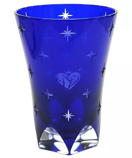 瑠璃 江戸切子 for 346PRODUCTION ソーダガラス製タンブラー 「アイドルマスターシンデレラガールズ」