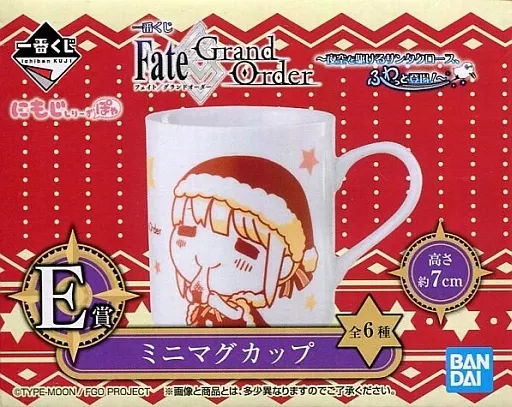 ライダー/アルトリア・ペンドラゴン〔サンタオルタ〕＆ランサー/ジャンヌ・ダルク・オルタ・サンタ・リリィ ミニマグカップ にもじしりーず ぽや 「一番くじ Fate/Grand Order～夜空を駆けるサンタクロース、ふわっと登場!～」 E賞