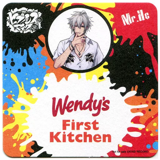 碧棺左馬刻 オリジナルコースター 「ヒプノシスマイク-Division Rap Battle-×ファーストキッチン」 ドリンク注文特典