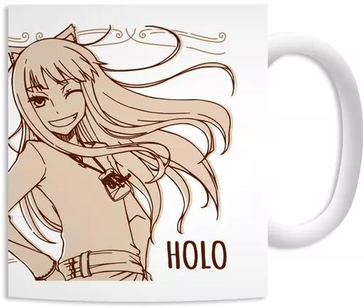 マグカップ・湯のみ(キャラクター)　ホロ 湯のみ 「狼と香辛料」 駿河屋 -<新品/中古>ホロ マグカップ vol.2 「狼と香辛料
