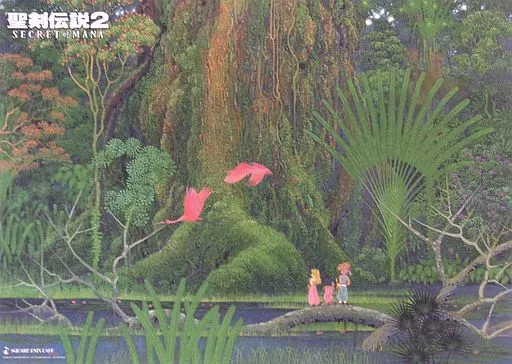 聖剣伝説2 ランチョンマット　スクエニカフェ スクエニカフェ 聖剣伝説 ランチョンマット - メルカリ