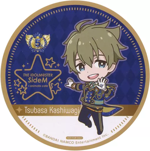 柏木翼(5th Anniversary ver.) コースター 「アイドルマスター SideM×animatecafe」 メニュー注文特典