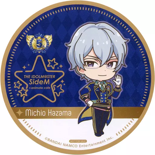 硲道夫(5th Anniversary ver.) コースター 「アイドルマスター SideM×animatecafe」 メニュー注文特典