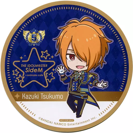 九十九一希(5th Anniversary ver.) コースター 「アイドルマスター SideM×animatecafe」 メニュー注文特典
