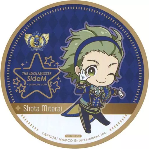 御手洗翔太(5th Anniversary ver.) コースター 「アイドルマスター SideM×animatecafe」 メニュー注文特典