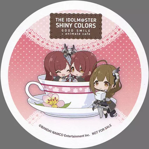 ALSTROEMERIA コースター 「アイドルマスター シャイニーカラーズ×animatecafe」 メニュー注文特典