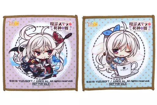 喫茶ステラと死神の蝶 コースター 駿河屋 -<中古>明月栞那 オリジナルMFコースター2個セット 「PCソフト