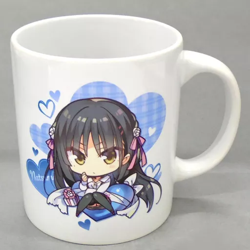 喫茶ステラと死神の蝶 四季ナツメ 袴(青) バージョン グラスマグカップ 未使用 1/7スケールフィギュア 喫茶ステラと死神の蝶「四季ナツメ」 PVC/ABS製