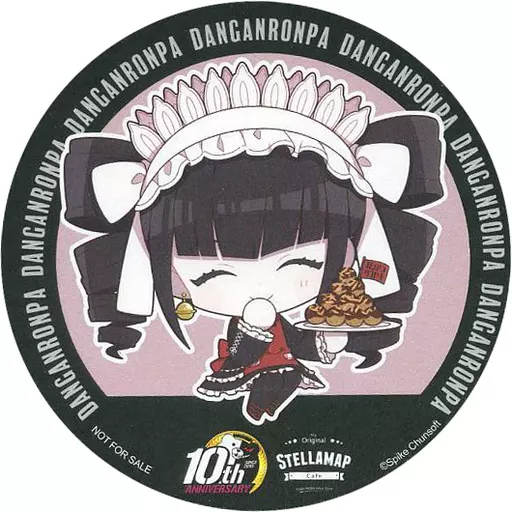 ダンガンロンパ セレスティア・ルーデンベルク なぞともCafe コースターしおり グッズ-コースター】ダンガンロンパ1・2 Reload セレスティア