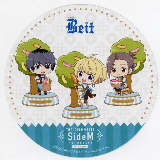 Beit 特典ユニットコースター 「アイドルマスター SideM×animatecafe」 対象商品購入特典