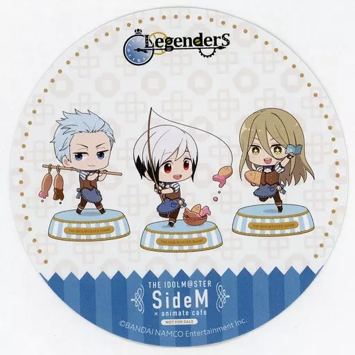 Legenders 特典ユニットコースター 「アイドルマスター SideM×animatecafe」 対象商品購入特典