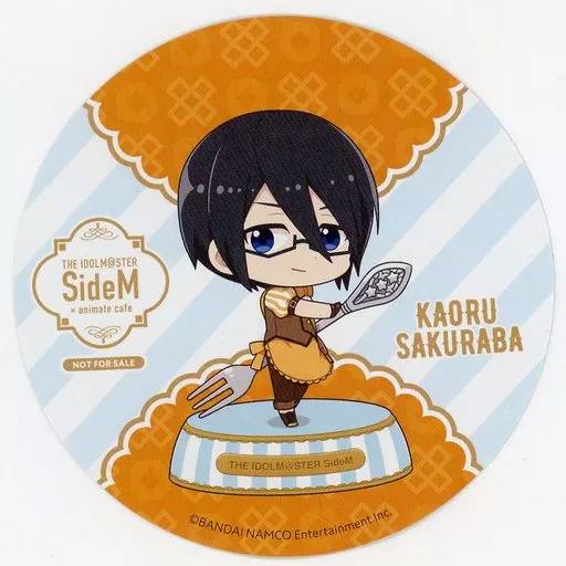 桜庭薫 特典コースター 「アイドルマスター SideM×animatecafe」 メニュー注文特典