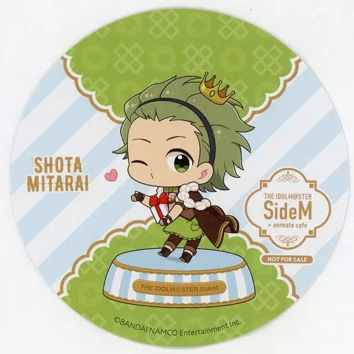 御手洗翔太 特典コースター 「アイドルマスター SideM×animatecafe」 メニュー注文特典