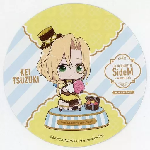 都築圭 特典コースター 「アイドルマスター SideM×animatecafe」 メニュー注文特典