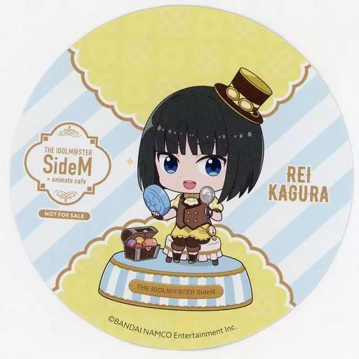 神楽麗 特典コースター 「アイドルマスター SideM×animatecafe」 メニュー注文特典