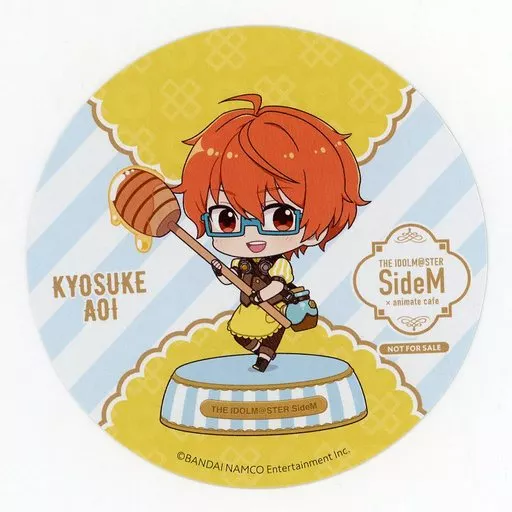 蒼井享介 特典コースター 「アイドルマスター SideM×animatecafe」 メニュー注文特典