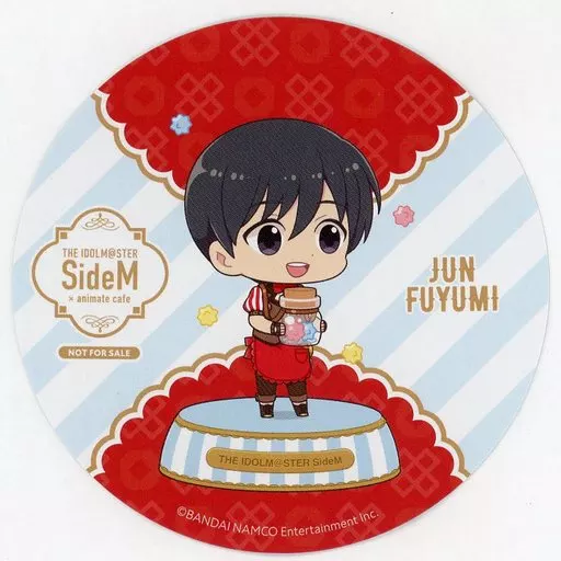 冬美旬 特典コースター 「アイドルマスター SideM×animatecafe」 メニュー注文特典