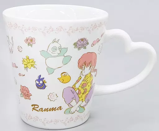 駿河屋 -<中古>集合(パステル調) ハートマグカップ 「らんま1/2 