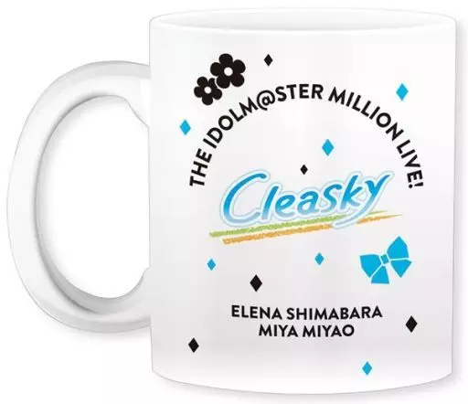 Cleasky×レイジー・レイジー ユニットロゴマグカップ 「アイドルマスター シンデレラガールズ×アイドルマスター ミリオンライブ!」