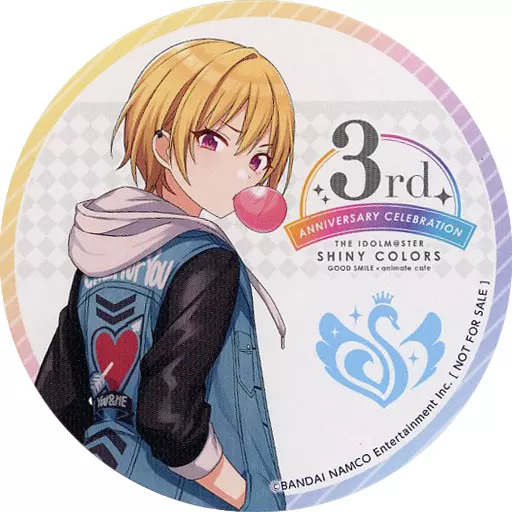 西城樹里 コースター 「アイドルマスター シャイニーカラーズ 3rd ANNIVERSARY CELEBRATION×GOOD SMILE×animatecafe」 メニュー注文特典
