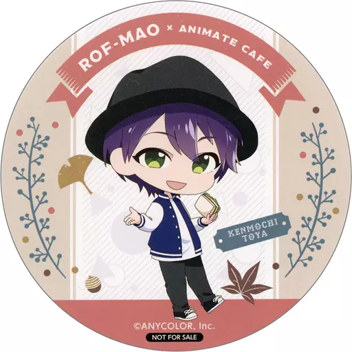 ニコカフェ　剣持刀也　コースター art ゲーム・おもちゃ・グッズ ニコカフェ 剣持刀也 コースター