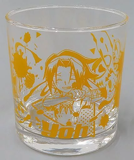 麻倉葉 描き下ろしロックグラス 「タイトーくじ本舗 SHAMAN KING Splash Art」 E賞