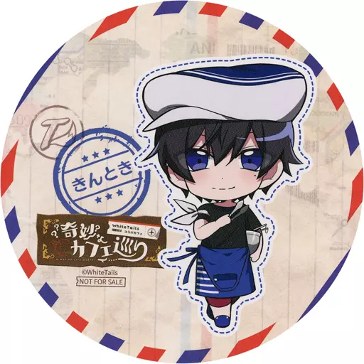 ワイテルズ アニカフェ きんとき コースター 駿河屋 -<中古>きんとき コースター 「White Tails×animatecafe 奇妙な