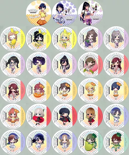 全28種セット コースター 「アイドルマスター シャイニーカラーズ 4TH ANNIVERSARY FRUIT PARLOR by animatecafe」 メニュー注文特典