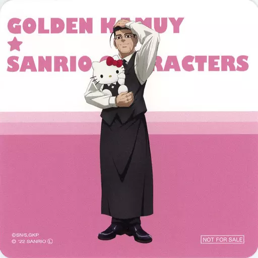 尾形百之助 サンリオコラボ まとめ売り ゴールデンカムイ 尾形百之助 缶バッジ ホロ サンリオ カフェ - メルカリ