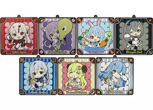 ホロクッキング ラバーコースター 全種セット 駿河屋 -<中古>全7種セット ラバーコースター 「ホロライブくじ